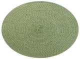 Jute Placemets 12 pcs Olive green 30 cm 100% Tossa Jute 42012313
