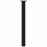 Bar Table Legs 4 pcs Black 90-92 cm Steel 4012472