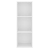 ZNTS Wall-mounted TV Cabinet White 37x37x107 cm Engineered Wood 805480