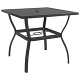 Dining Set Anthracite, Grey Powder-coated steel, Textilene Medium 3060281