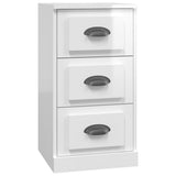 Sideboard High Gloss White 36x35,5x67,5 cm Engineered Wood 816218