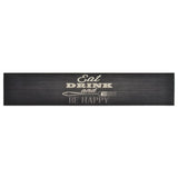 Kitchen Rug Washable Kitchen Black 60x300 cm Velvet 136560