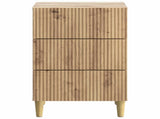 Bedside Cabinet Artisan Oak 43 x 41 x 66.5 cm Engineered Wood 894564