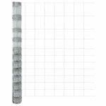 Field Fence Silver 25 x 1.4 m Galvanised steel 42005815