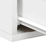 Floating Nightstands 2 pcs White 40x30x15cm Engineered Wood 800307
