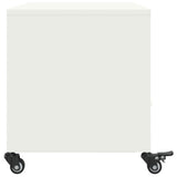 TV Cabinet White 68x39x43.5 cm Steel 846703