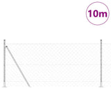 Welded Wire Fence with Concrete Base 10 x 0.8 m 3351292