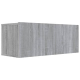 4 Piece TV Cabinet Set Grey Sonoma Engineered Wood 3114604