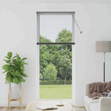 Venetian Blinds Manual Dark Grey 220 x 90 cm Aluminium 42006095