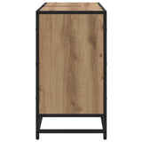 Bathroom Cabinet Artisan Oak 80 x 33 x 60 cm Engineered Wood 883638