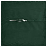 Cushion Cover 12 pcs HOUTEN Dark Green 50 x 50 cm Velvet 919005