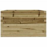 Garden Planter 80x80x49.5 cm Impregnated Wood Pine 3282533