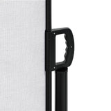ZNTS Retractable Side Awning White 120x500 cm 4004406