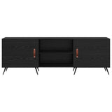 TV Cabinet Black oak 150 x 30 x 50 cm Engineered wood 879591