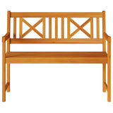 Garden Bench Brown 110 x 56 x 90cm Solid Acacia wood 4105524
