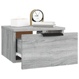 Wall-mounted Bedside Cabinets 2 pcs Grey Sonoma 34x30x20 cm 817090