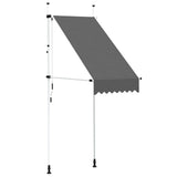 Manual Retractable Awning 100 cm Anthracite 145832