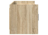 TV Cabinet 168 x 33 x 47 cm Sonoma Oak Engineered Wood 8011181