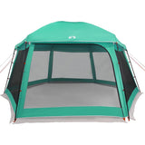 Pool Tent with Removable Fly & Mesh Walls Sea Green 512x458 cm 4100626