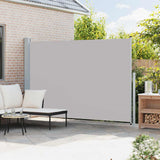 Patio Retractable Side Awning 200x300 cm Grey 313413