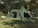 Teepee Tent 5-Person with Roof Green 545 x 450 x 295 cm 42003999