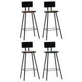 5 Piece Bar Set White 3057833