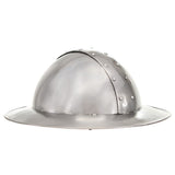 Medieval Knight Helmet Antique Replica LARP Silver Steel 286213