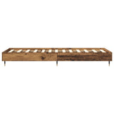 Bed Frame Old Wood 80 x 200 cm Engineered Wood 8009049