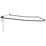 Electric Retractable Awning Frame Anthracite 4.5 x 3 m 42024207