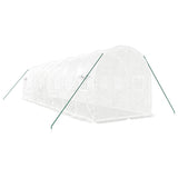Greenhouse with Steel Frame White 16 m 8x2x2 m 3188030