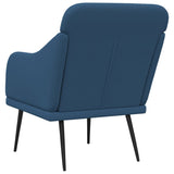 Armchair Blue 63x76x80 cm Fabric 351481