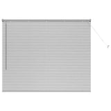 Venetian Blinds Height Adjustable Silver 130 x 155 cm Aluminium 42005908