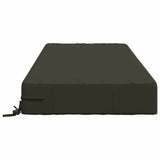 Seat Cushion SOEST 100% Polyester Anthracite 120 x 60 x 15 cm 946711
