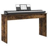 Keyboard Stand Smoked Oak 120 x 32 x 64 cm Engineered Wood 899491