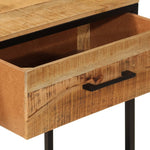 Console Table 100x35x76 cm Solid Wood Mango and Iron 358581