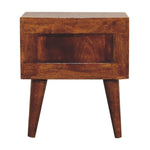 Mini Chestnut Modern Bedside IN3450