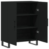 Sideboard Black 69.5x34x90 cm Engineered Wood 827749