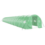 ZNTS Greenhouse with Steel Frame Green 66 m² 22x3x2 m 3188048