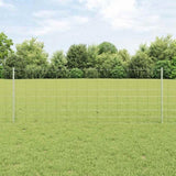 Wild Fence with Posts 25 x 0.8 m 3337116