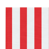 Awning Replacement Fabric Red and White 580x295 cm Polyester 367722