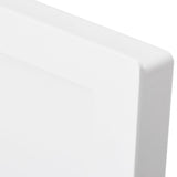 Shower Niche with 2 Compartments High Gloss White 41x69x9 cm 151398