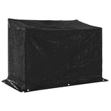 Firewood Rack with Rain Cover 151x80.5x110.5 cm Galvanised Steel 4104942