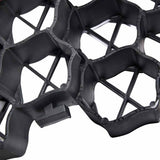 Grass Grids 16 pcs Black 60x40x3 cm Plastic 146279