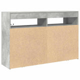 Sideboard Concrete Grey 116 x 30 x 75 cm Engineered Wood 3333879