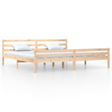 Bed Frame without Mattress Solid Wood 200x200 cm 814839