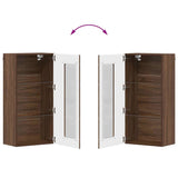 Wooden Cabinet Brown Oak 50 x 29 x 100 cm Engineered Wood 880228