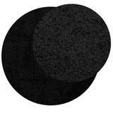 Shaggy Rug PAMPLONA High Pile Modern Black 240 cm 375292