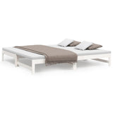 Pull-out Day Bed without Mattress White 2x cm 823400
