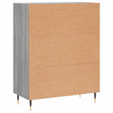 Sideboard Grey Sonoma 69.5x34x90 cm Engineered Wood 827898