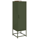 Highboard Olive Green 36x39x123 cm Steel 846528